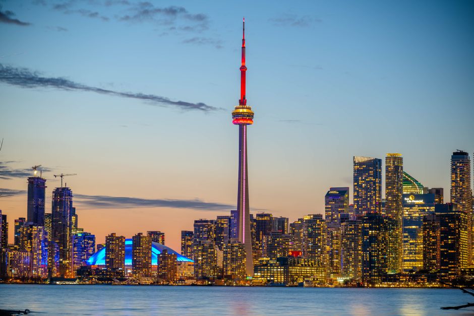 Canada city skyline