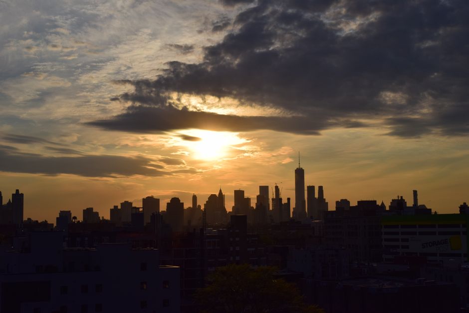 United States city skyline